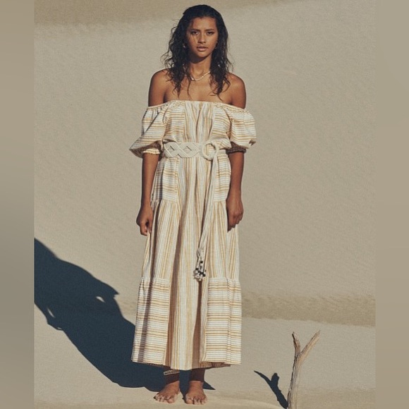 Spell Lady Palm Gown in Toffee - Picture 6 of 15